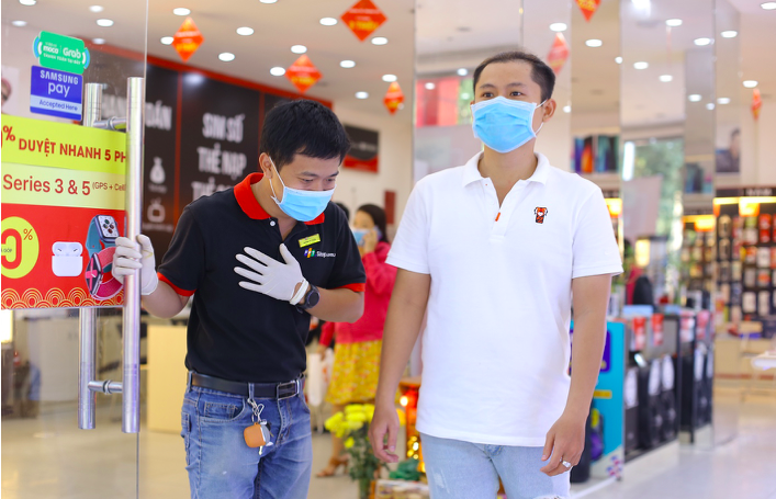 Rut kinh nghiem tu Dien May Xanh, FPT Retail phong ngua Covid-19 nhu nao?