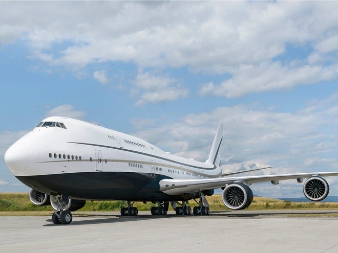 Choang ngop voi noi that cua Boeing 747-8i tu nhan lon nhat the gioi