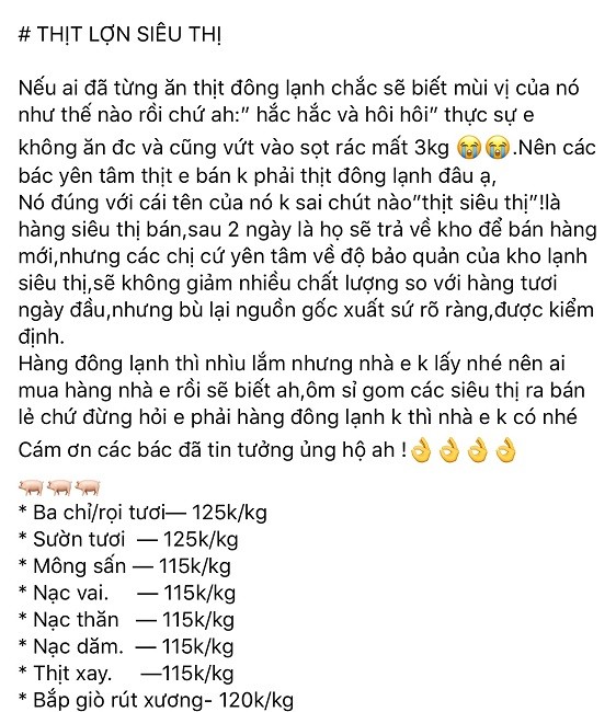 Thit lon 'thai' sieu thi chay hang, muon mua dat truoc ca tuan-Hinh-2