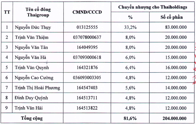 Thaiholdings huy dong tien tu co dong de thau tom lai Thaigroup-Hinh-2