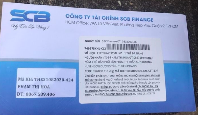 SCB va Vietcombank canh bao thu doan lua dao moi