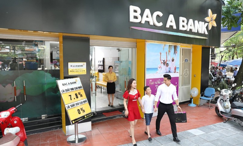 BacABank bao tin dung tang truong am, loi nhuan 6 thang van tang 23%