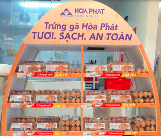 Hoa Phat se tang san luong trung ga len 1 trieu qua/ngay