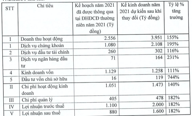 Co dong VNDirect thong qua viec tang vot ke hoach nam 2021