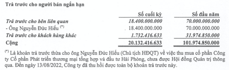 Nhung but toan “la” trong bao cao soat xet cua Tap doan Dau tu KTT