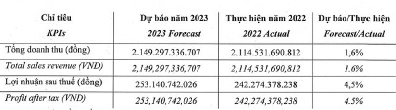 Soi The Ky: Ke hoach kinh doanh 2023 than trong, da phuc hoi cham