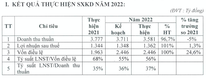 Ha Do: Ke hoach loi nhuan giam 29% khi lai 2022 