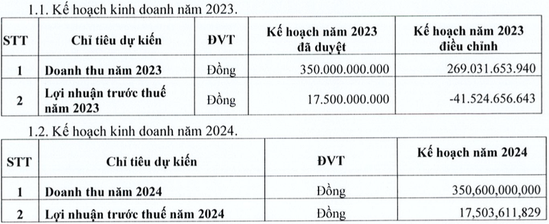 Danameco dieu chinh ke hoach 2023 tu lai thanh lo hon 41 ty dong