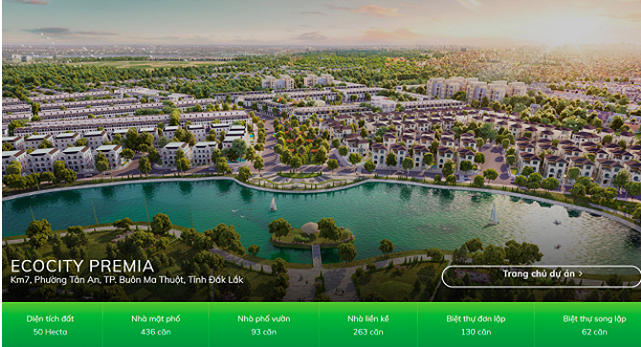 Chu du an EcoCity Premia bi phat do 'em' bao cao tai chinh va trai phieu