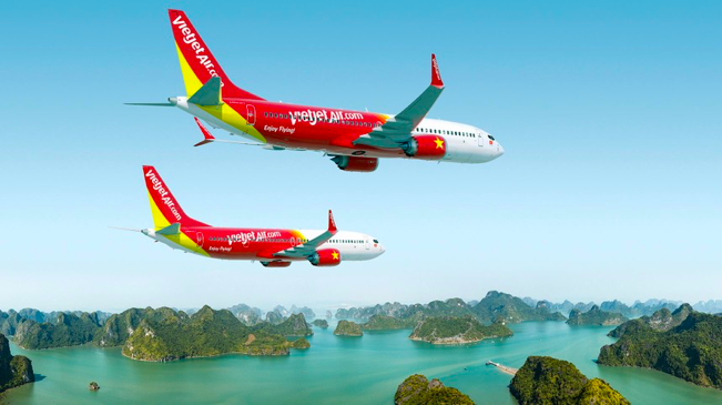 Vietjet chao ban co phieu rieng le