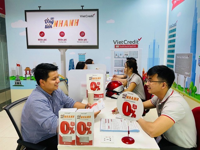 VietCredit lo nang 185 ty trong 6 thang, tin dung tang truong am 22,9%