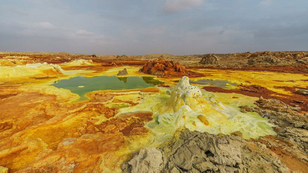 Tiet lo bat ngo ve mieng nui lua Dallol: Co nuoc nhung khong co su song-Hinh-2