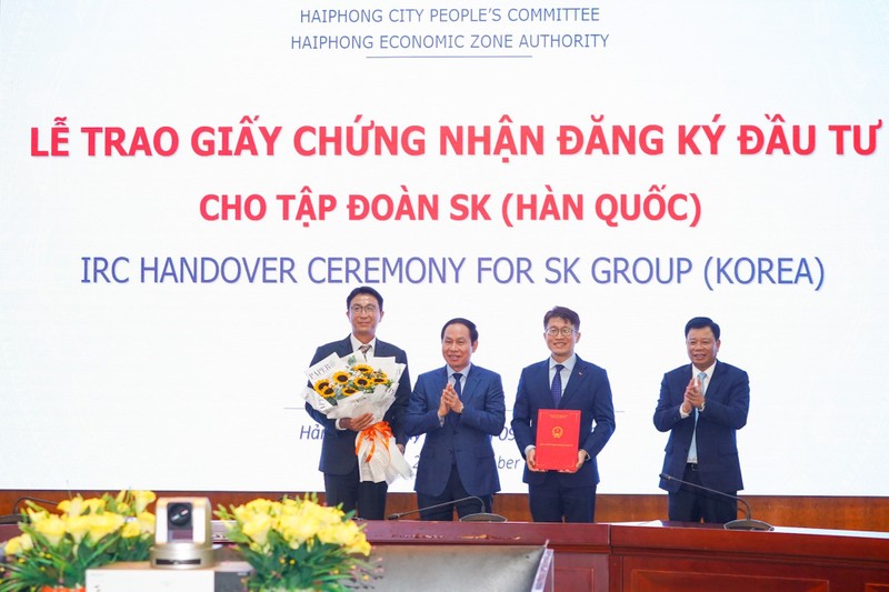 Hai Phong : Them 1,3 ty USD von nuoc ngoai duoc dau tu vao thanh pho Cang-Hinh-2