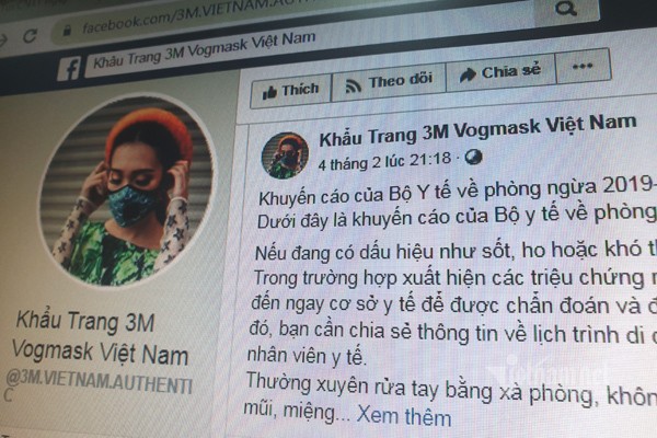 Boc me nhung chieu tro lua ban khau trang tren Facebook