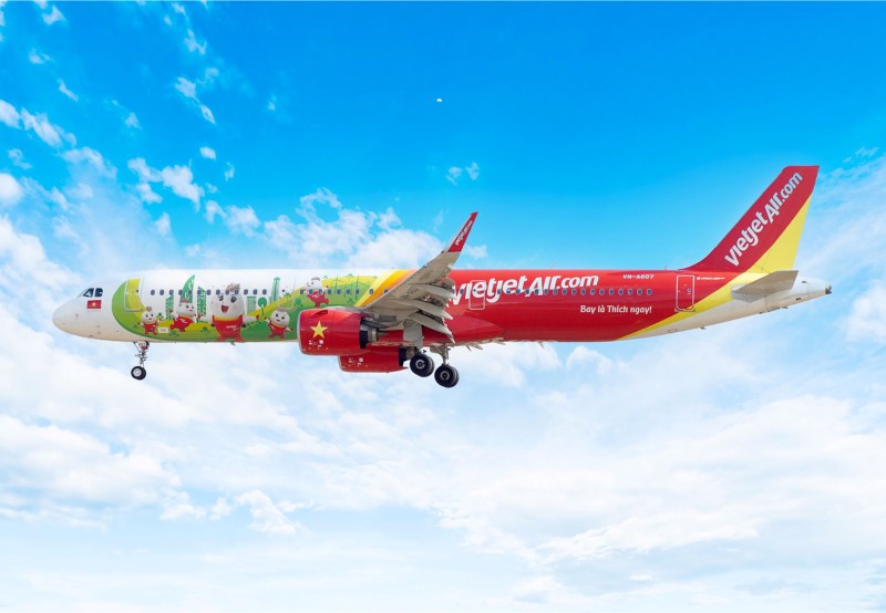 Bay Vietjet cung Xanh SM khoi dong hanh trinh xanh tu cac san bay-Hinh-3