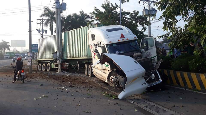 Luat su cua tai xe container ngu gat gay tai nan lam chet 5 nguoi khong toi toa