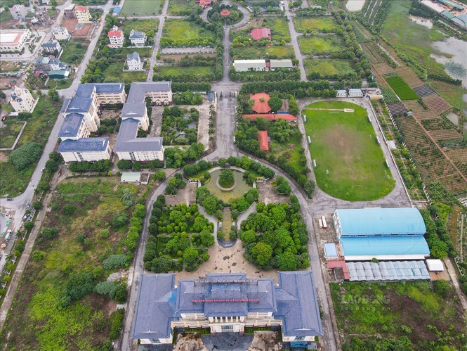 Thanh tra viec xay biet thu 'khung' tren dat giao duc o Bac Ninh