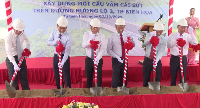 Khoi cong cau noi Bien Hoa voi cao toc TP HCM - Long Thanh - Dau Giay