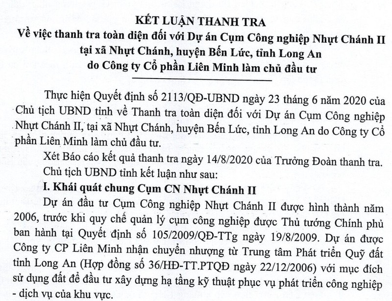 Long An kiem diem ca nhan, to chuc lam lam cham tre du an