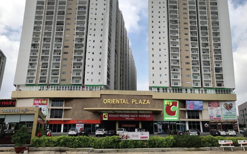 So Xay dung de nghi chu dau tu du an Oriental Plaza ban giao phi bao tri