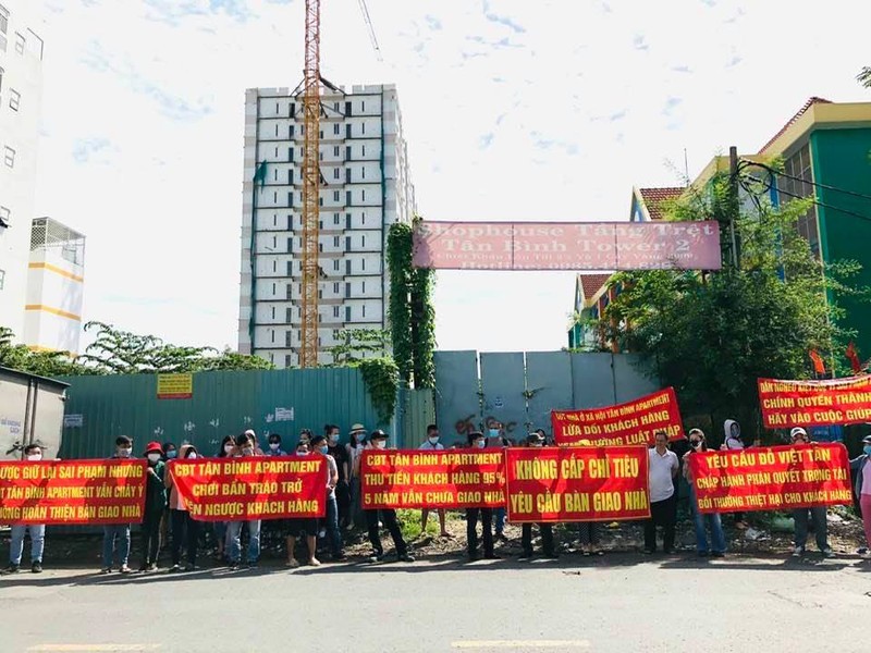 Chu dau tu Tan Binh Apartment lai loi hen giao nha