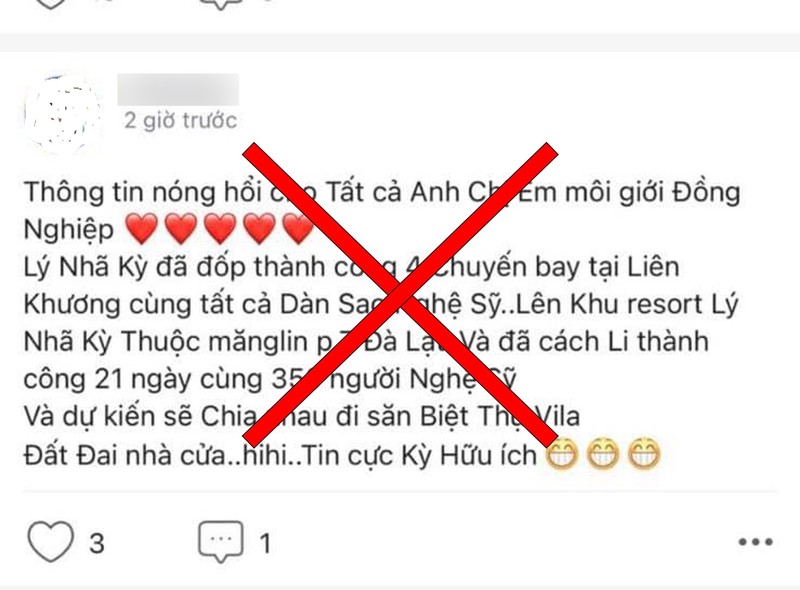 Xu phat nhan vien moi gioi bat dong san bia dat thong tin lien quan den Ly Nha Ky