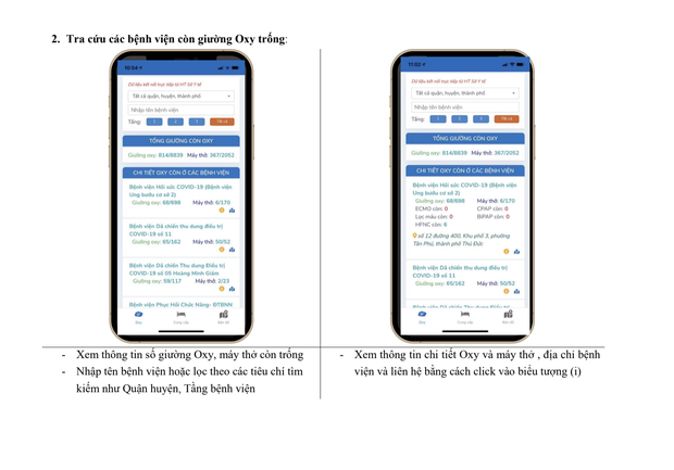 App Oxy 247 tim giuong cho benh nhan COVID-19 o TP HCM-Hinh-2
