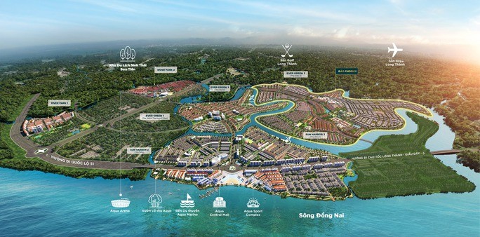 Novaland duoc ban 2 can nha hinh thanh o tuong lai tai du an Aqua City