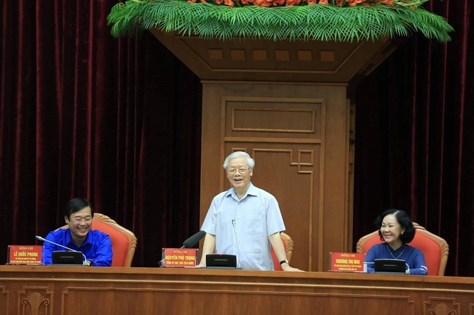 Tong Bi thu, Chu tich nuoc: 'Khong phai vao Trung uong de cho oai, hay de kiem chac'