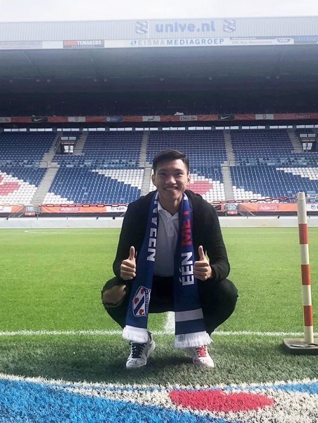 Hinh anh moi nhat cua Doan Van Hau o Ha Lan, chuan bi ky hop dong voi Heerenveen-Hinh-2