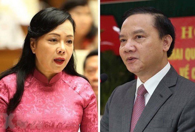 Mien nhiem chuc vu Bo truong Y te Nguyen Thi Kim Tien