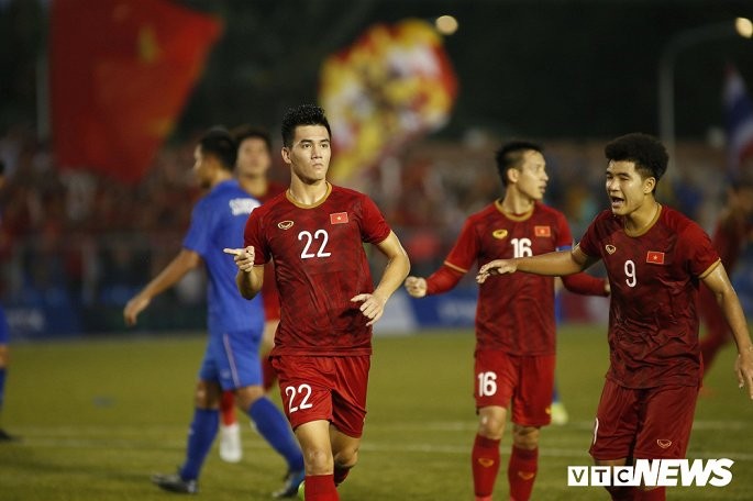 Tien dao Duc Chinh va Tien Linh cua U22 Viet Nam da ghi bao nhieu ban thang o SEA Games 30?