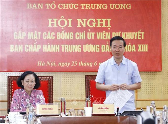 Thuong truc Ban Bi thu Vo Van Thuong: Moi Uy vien du khuyet Trung uong can luon giu minh