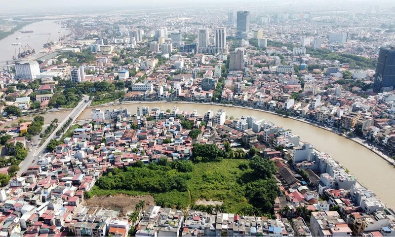 Hai Phong: Doanh nghiep moi thanh lap trung dau gia gan 10.000m2 dat vang