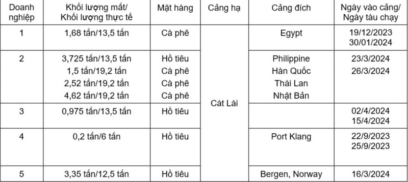 5 doanh nghiep bi 'rut ruot' 8 lo hang xuat khau tai cang Cat Lai-Hinh-4