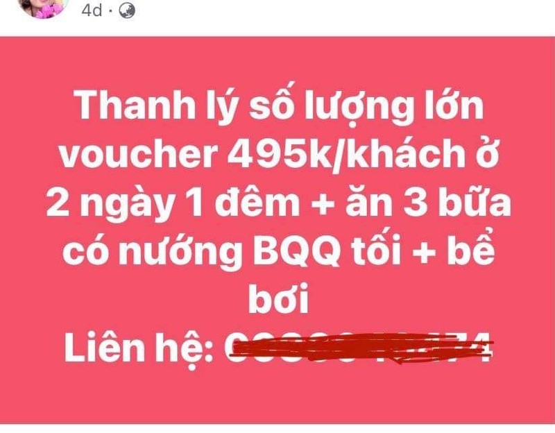 Dich COVID-19 bung phat o Ha Noi: Khach hang nhanh tay thanh ly voucher villa, homestay-Hinh-2