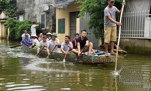 Ron lu Quoc Oai: Thoa suc cheo thuyen, boi loi vay vung khap duong lang-Hinh-5