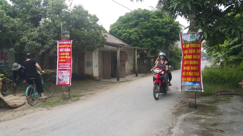 Vi sao hang tram nguoi dan Hai Duong phan doi nha may rac cua Cty Tre Xanh?