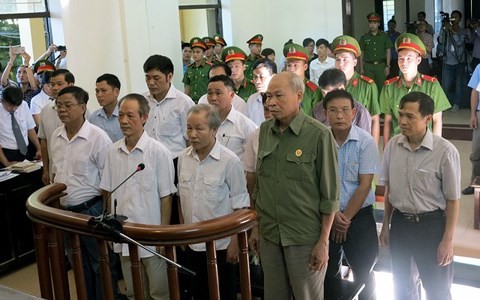 Ha Noi: Xet xu phuc tham vu sai pham dat dai tai Dong Tam