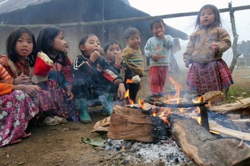 Mien Bac don khong khi lanh tu chieu nay