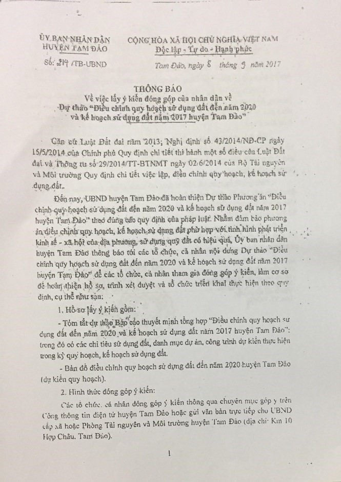 Vinh Phuc phat trien ben vung nho du an sieu nghia trang, day dan Bo Ly ganh chiu hau qua moi truong?