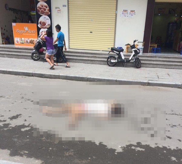 Cô gái rơi từ chung cư Linh Đàm xuống đất tử vong ở Hà Nội Co gai roi tu chung cu Linh Dam xuong dat tu vong o Ha Noi