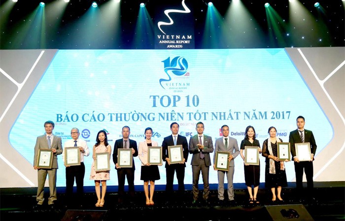 Novaland vao Top 10 bao cao thuong nien tot nhat nam 2017