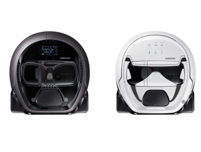 Samsung ra mat robot hut bui phien ban Star Wars