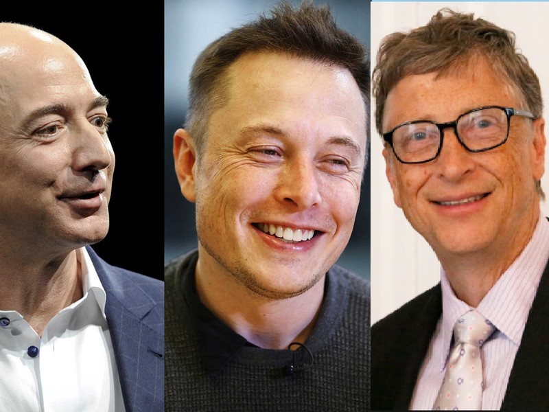 4 đặc điểm giúp Bill Gates, Elon Musk và Jeff Bezos thành công 4 dac diem giup Bill Gates, Elon Musk va Jeff Bezos thanh cong