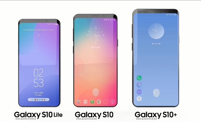 Samsung Galaxy S10 qua dep, fan iPhone X chia dan xe nghe?