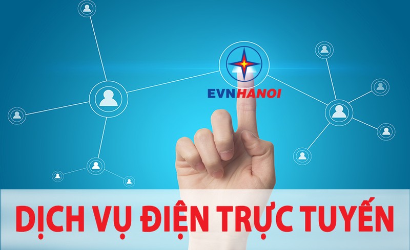 EVN HANOI cung cap Dich vu dien truc tuyen