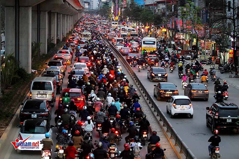 Ha Noi: Thu phi xe vao noi do, thu them ca tien o nhiem-Hinh-2