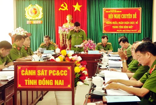 Sap nhap cac don vi, Cong an tinh Dong Nai co 8 PGD