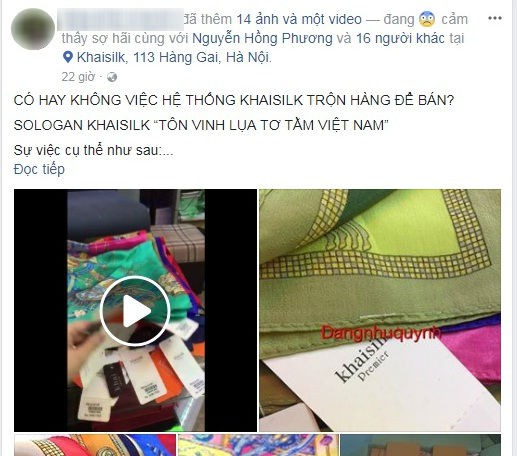 Gan mac la doi, Khaisilk bi nghi tra tron ban khan lua Trung Quoc